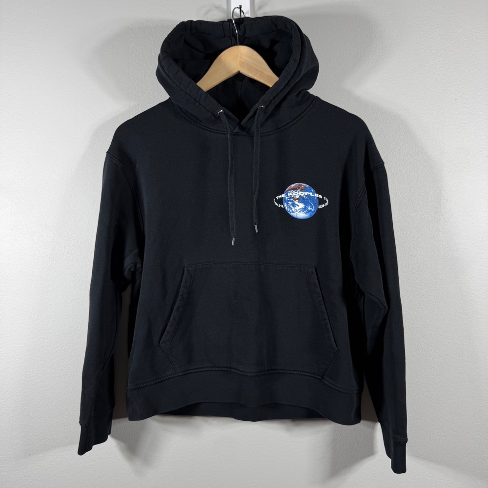 The Kooples Together On This Earth Graphic Hoodie Black M